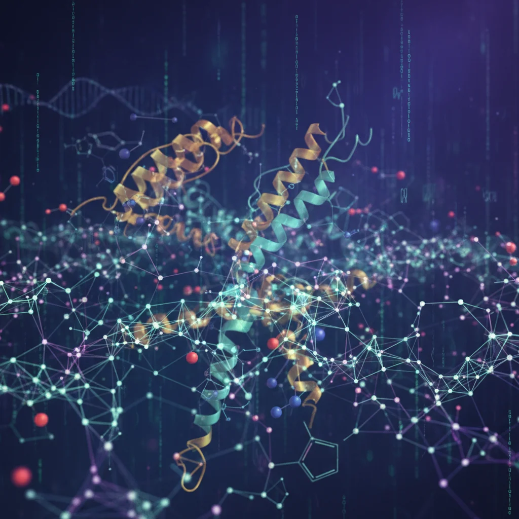 Artificial intelligence algorithms analyzing molecular structures for drug discovery