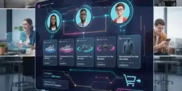 AI-powered e-commerce personalization leading to increased conversion rates