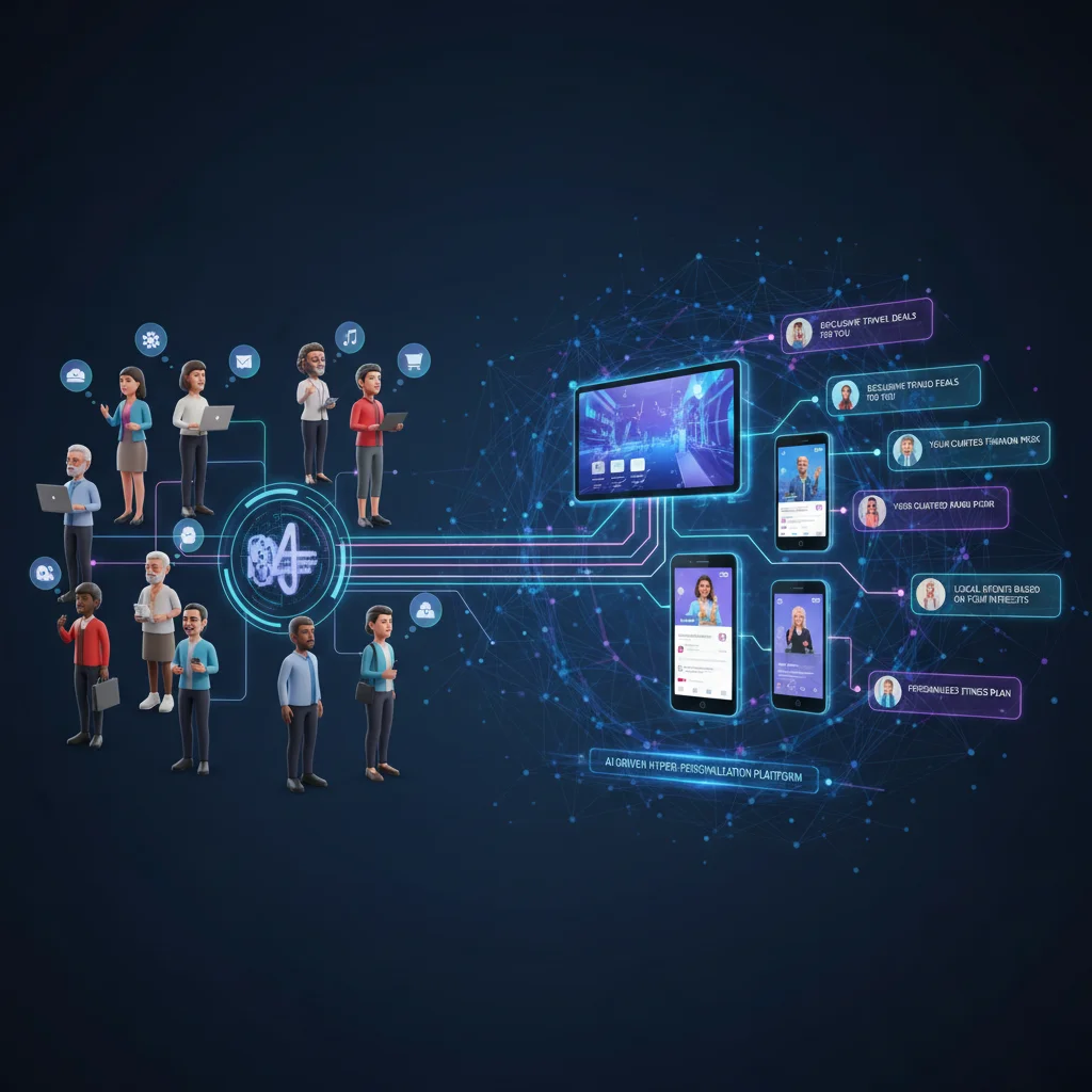 Hyper-personalized customer journeys driven by AI marketing