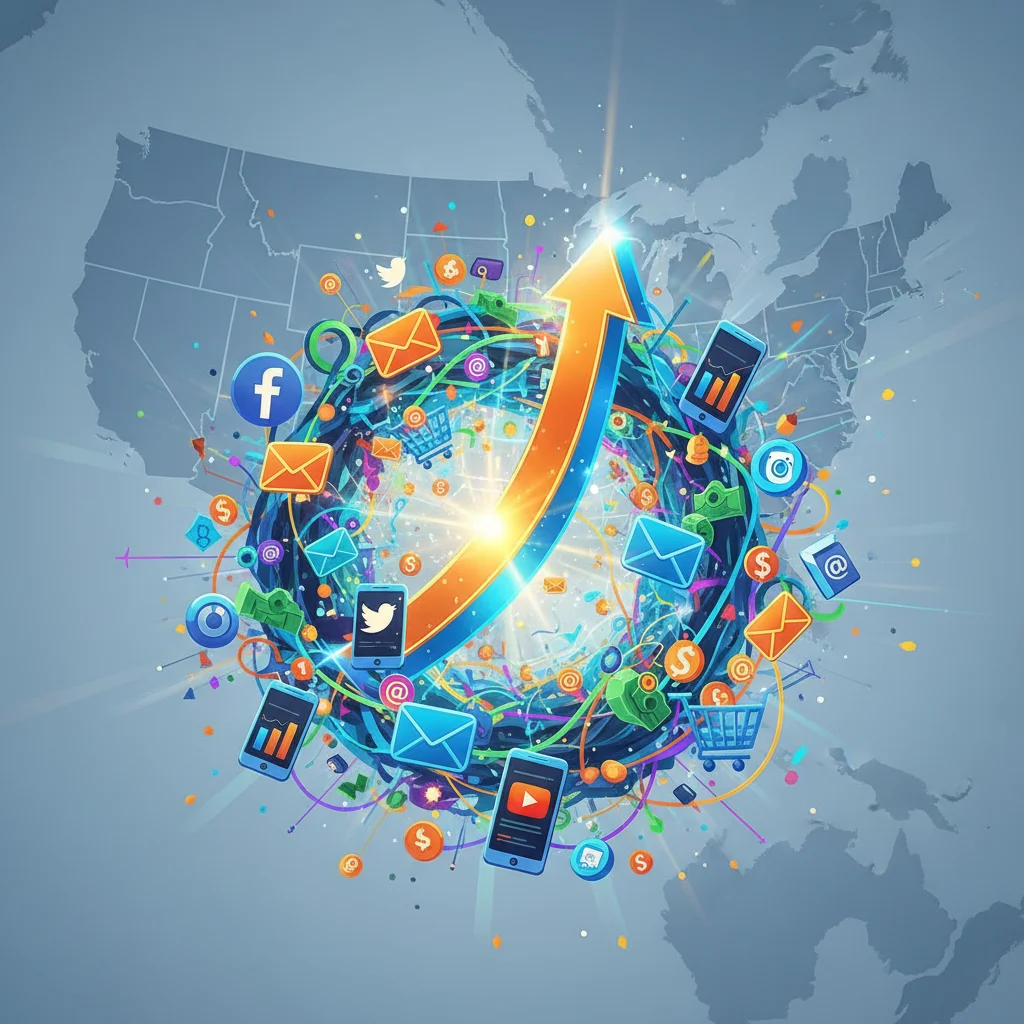 Cross-Channel Marketing Synergy: Boost US Customer LTV 2026