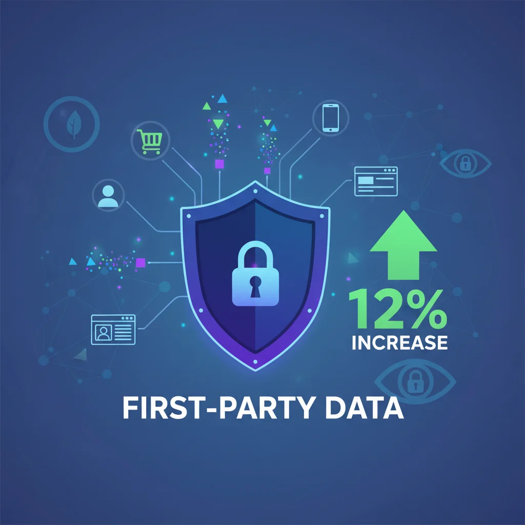 First-Party Data Strategies: US Marketers Gain 12% Edge by 2026