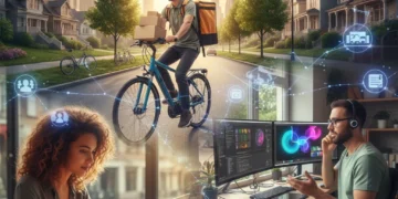 Diverse gig workers showcasing flexible employment and digital connectivity in the US