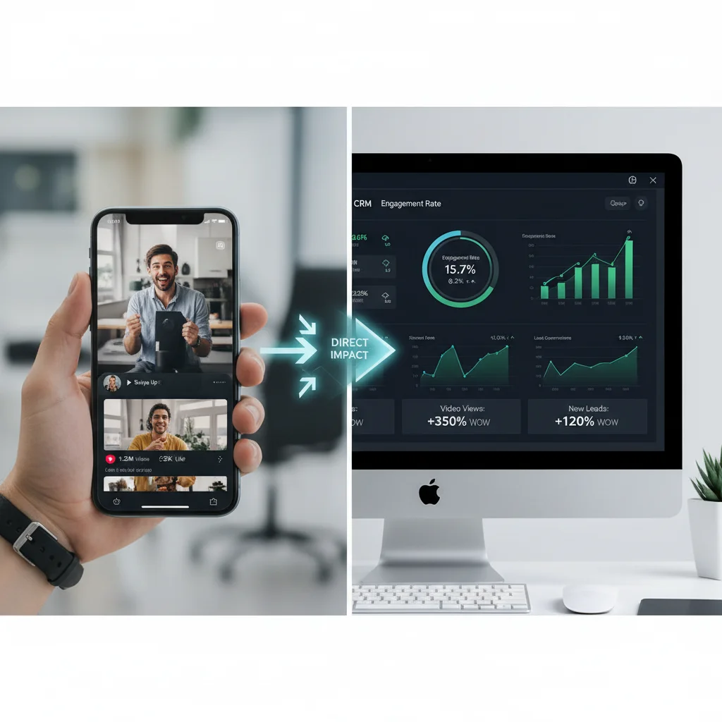 Measuring ROI and lead conversion from short-form video campaigns