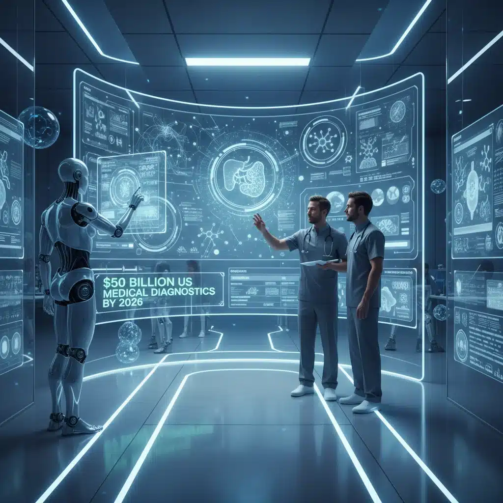 AI in Healthcare: $50 Billion Impact on US Medical Diagnostics by 2026